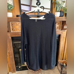 MICHAEL Michael Kors Black Long Sleeve Tunic Knit Sweater